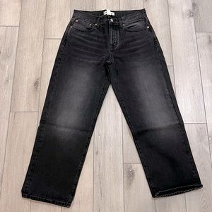Madewell Low Slung Straight Jeans 26P